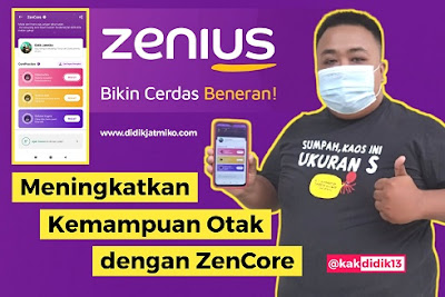 Fitur ZenCore di Zenius mampu meningkatkan kemampuan otak