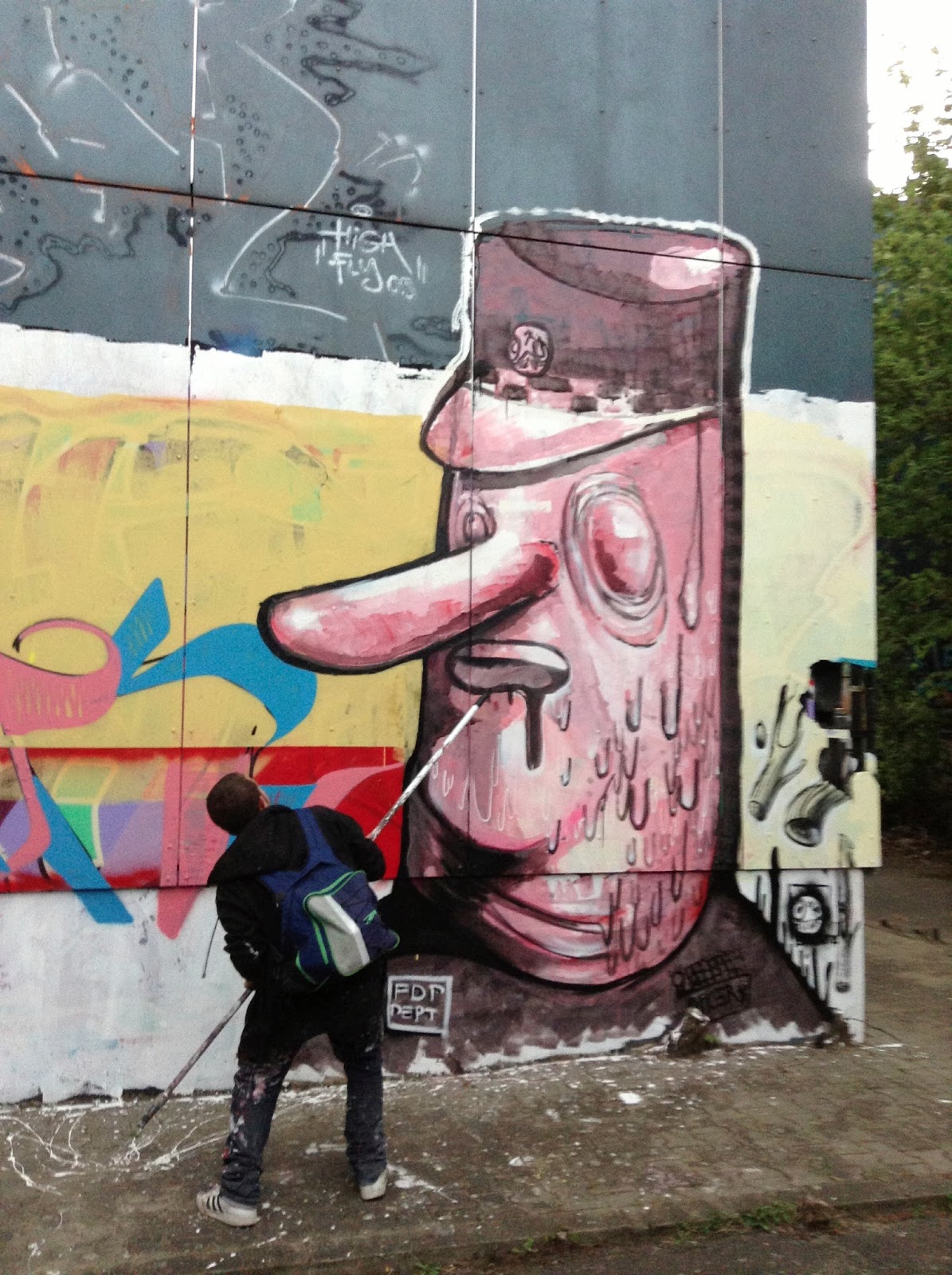 Beware Creative: BEWARE-Graffiti Lobby Berlin 2013