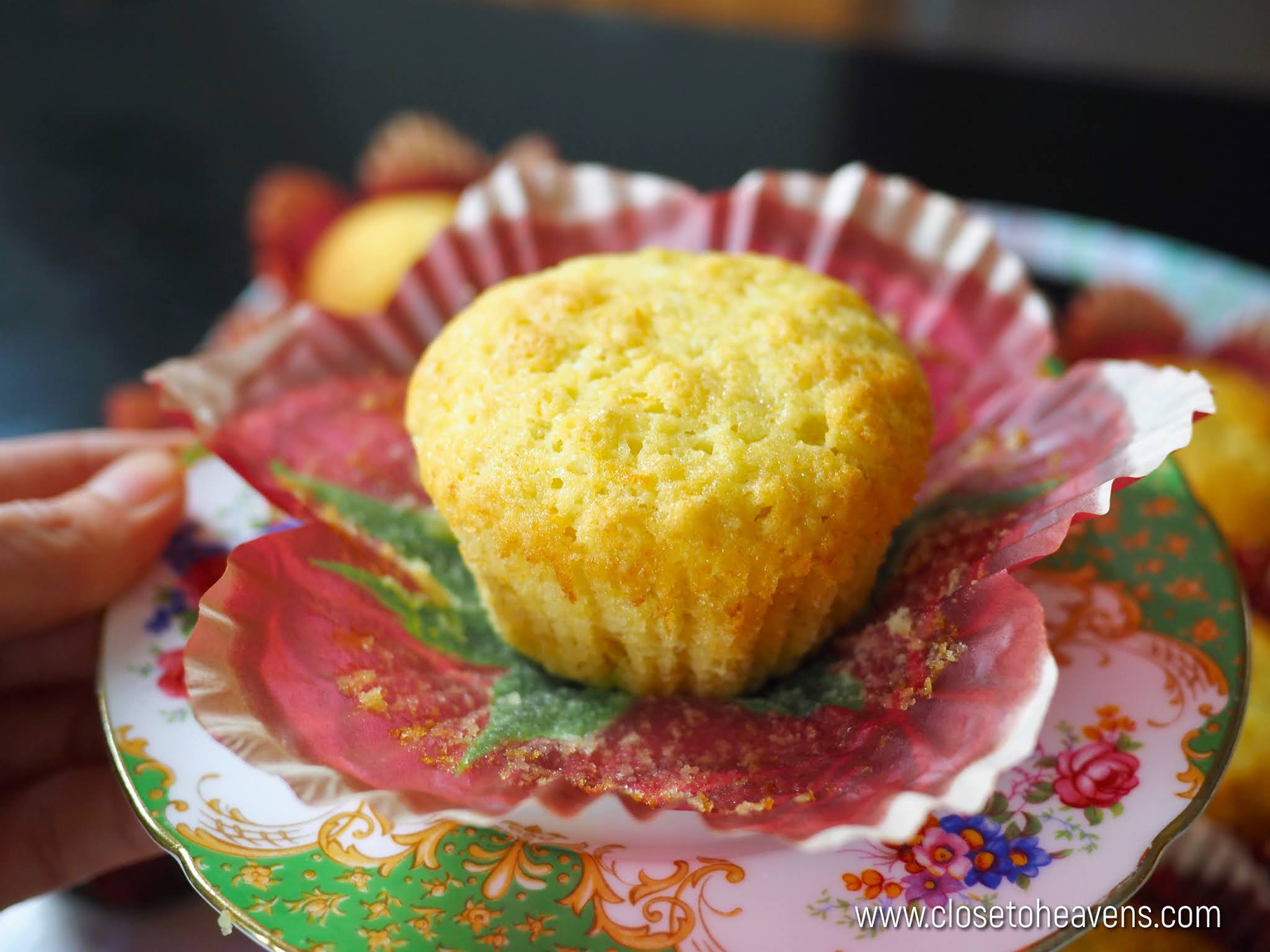 Orange Banana Muffins สูตร มัฟฟินกล้วยหอม & ส้ม