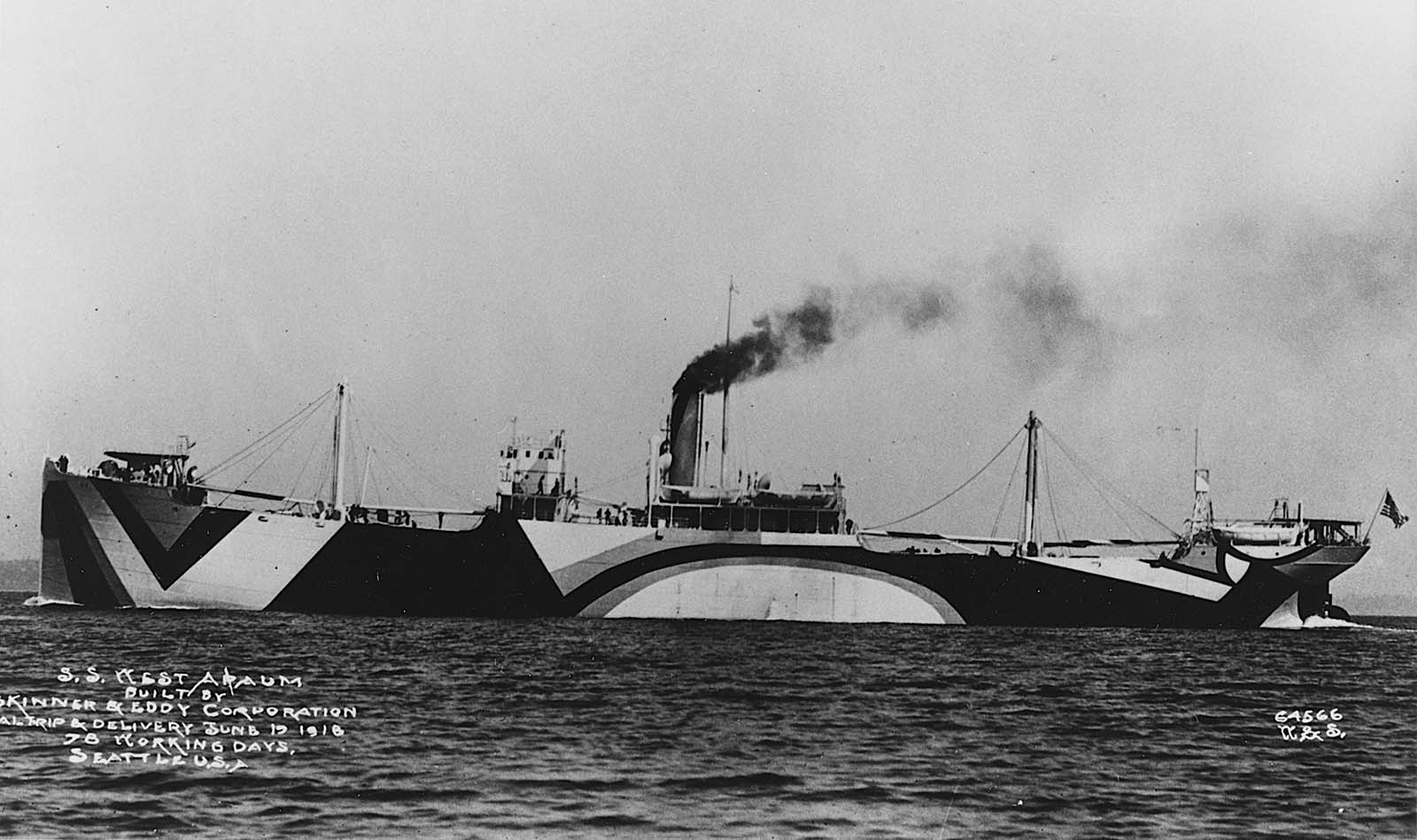 dazzle camouflage world war photographs