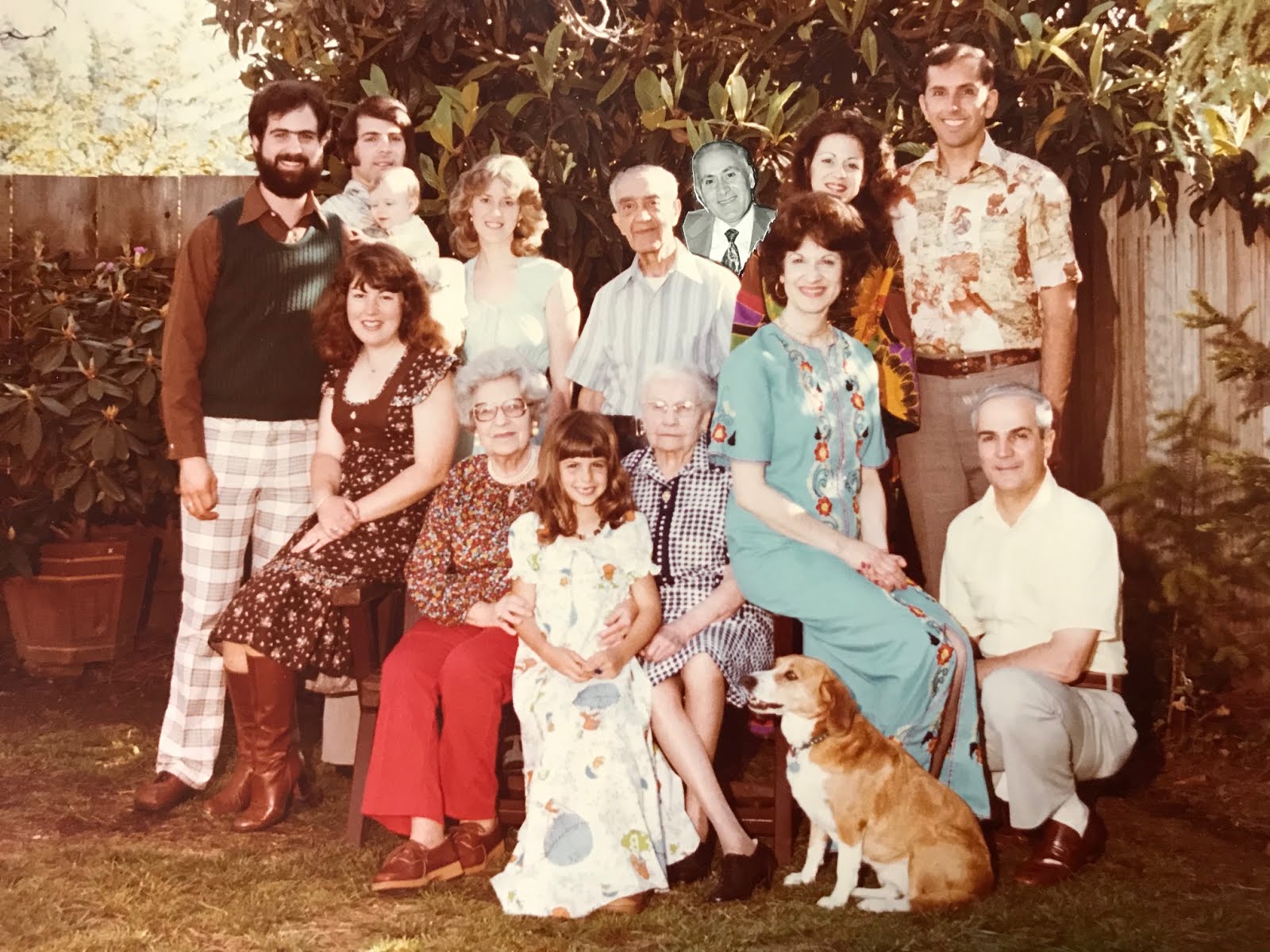 My family in 1978