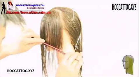 Video Dạy Cắt Tóc, Combination Design Cut Salon Work (Phần 7)