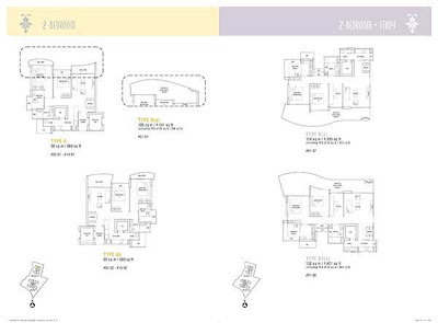 Hallmark Residences 2 bedrooms floor plan