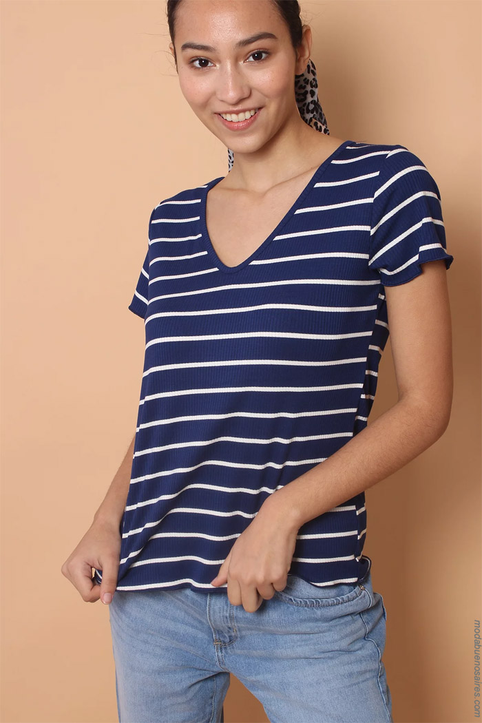 remeras de moda 2020 mujer