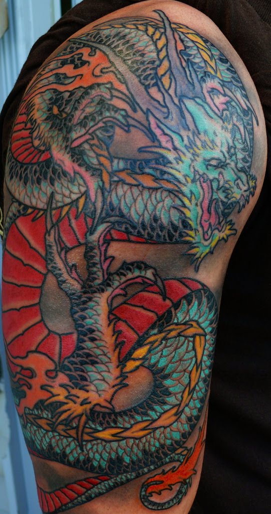 Terrible Dragon Tattoo 3d Tattoos Images