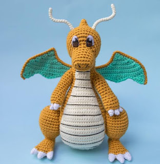 PATRON GRATIS DRAGONITE | POKEMON AMIGURUMI 45662