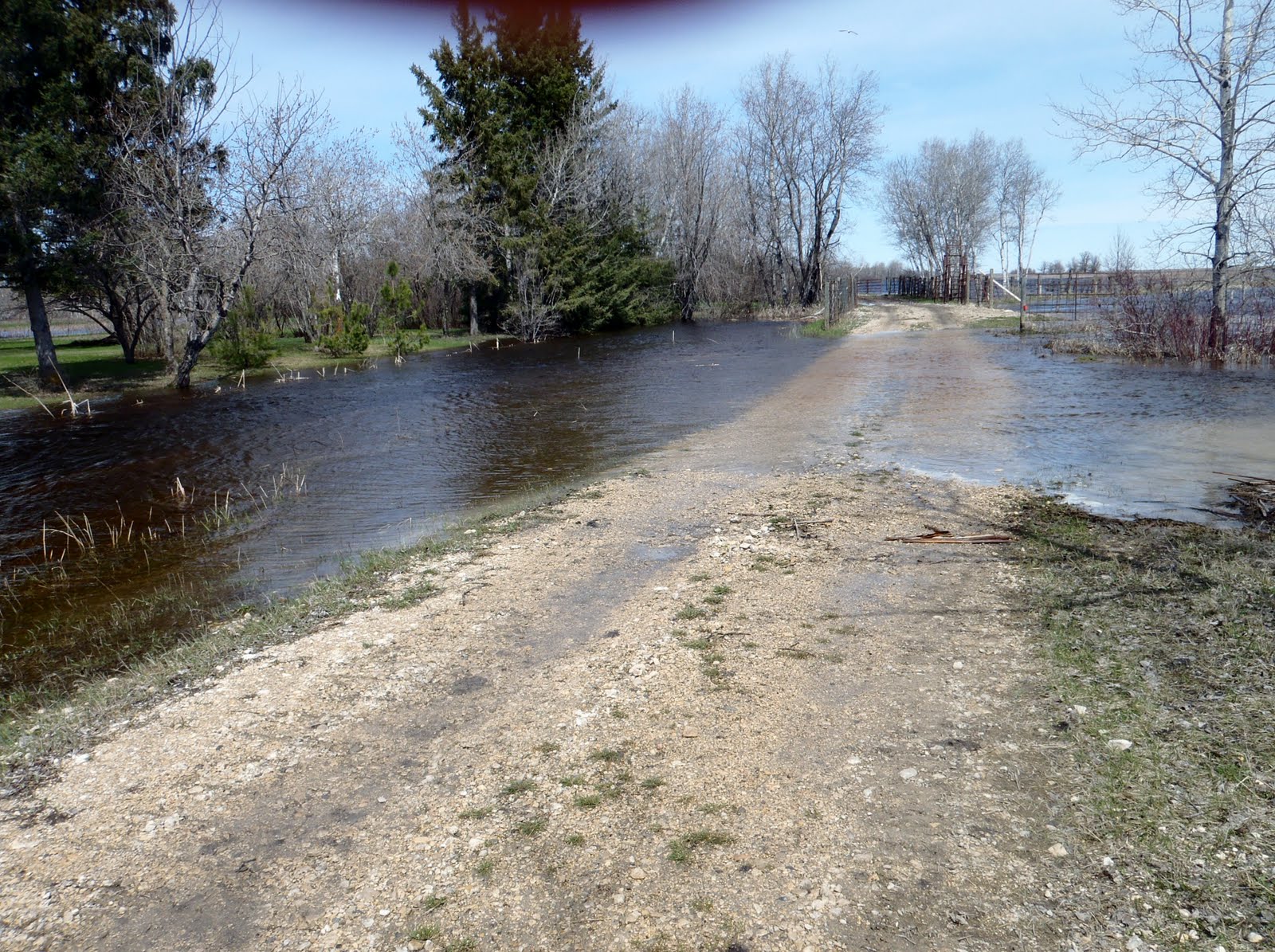 The changing scene Lake St. Martin