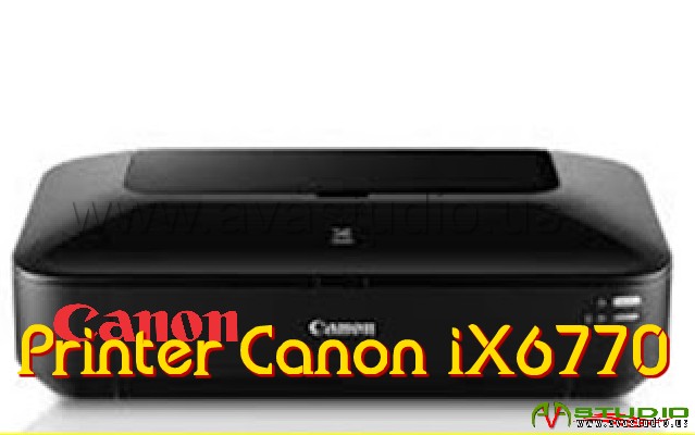 How to Reset Printer Canon Pixma iX6770 (Waste Ink Tank