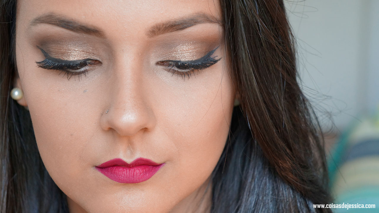 Coisas de Jéssica Maquiagem Neutra Fácil de Fazer