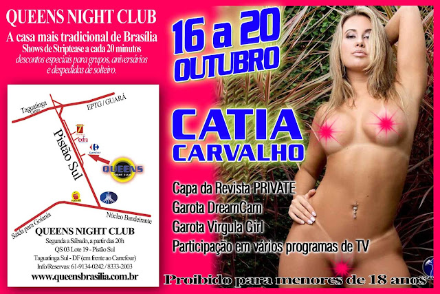 Cátia Carvalho - Boate Queens Nigh Club - Brasília, Queens Brasília, Queens df, boate brasilia, Boate Real Show, Boate América, taguatinga, queens df