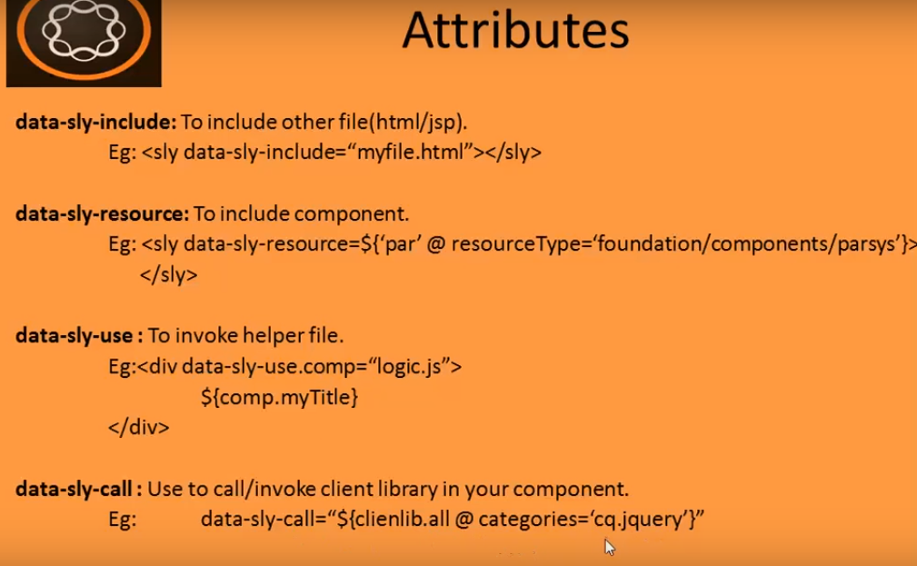 AEM CQ5 Introduction Working with Sightly and Templates in AEM 6.1