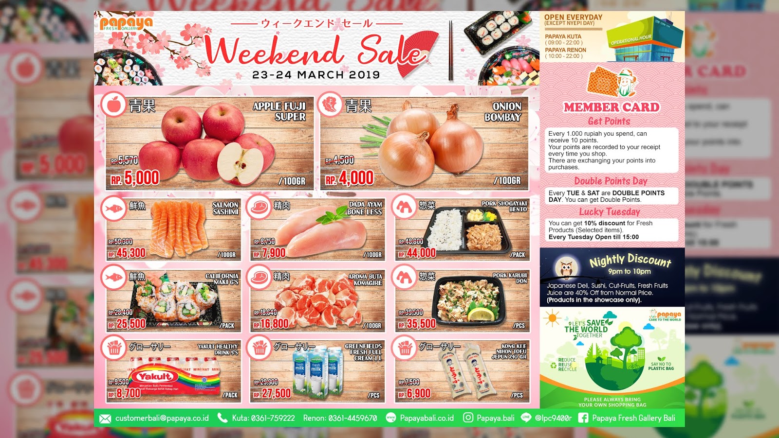 Desember 2018 PAPAYA FRESH GALLERY BALI