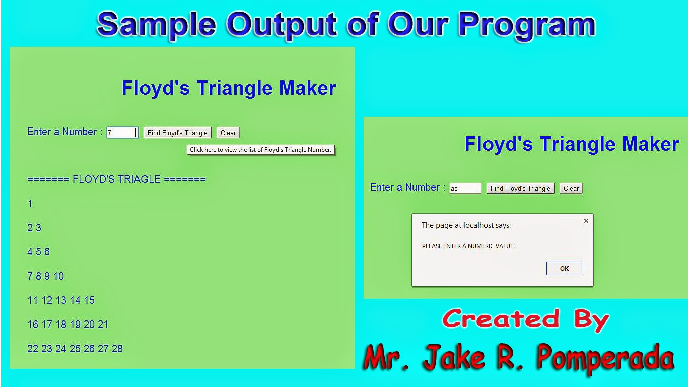 Free Programming Source Codes and Computer Programming Tutorials: Floyd ...