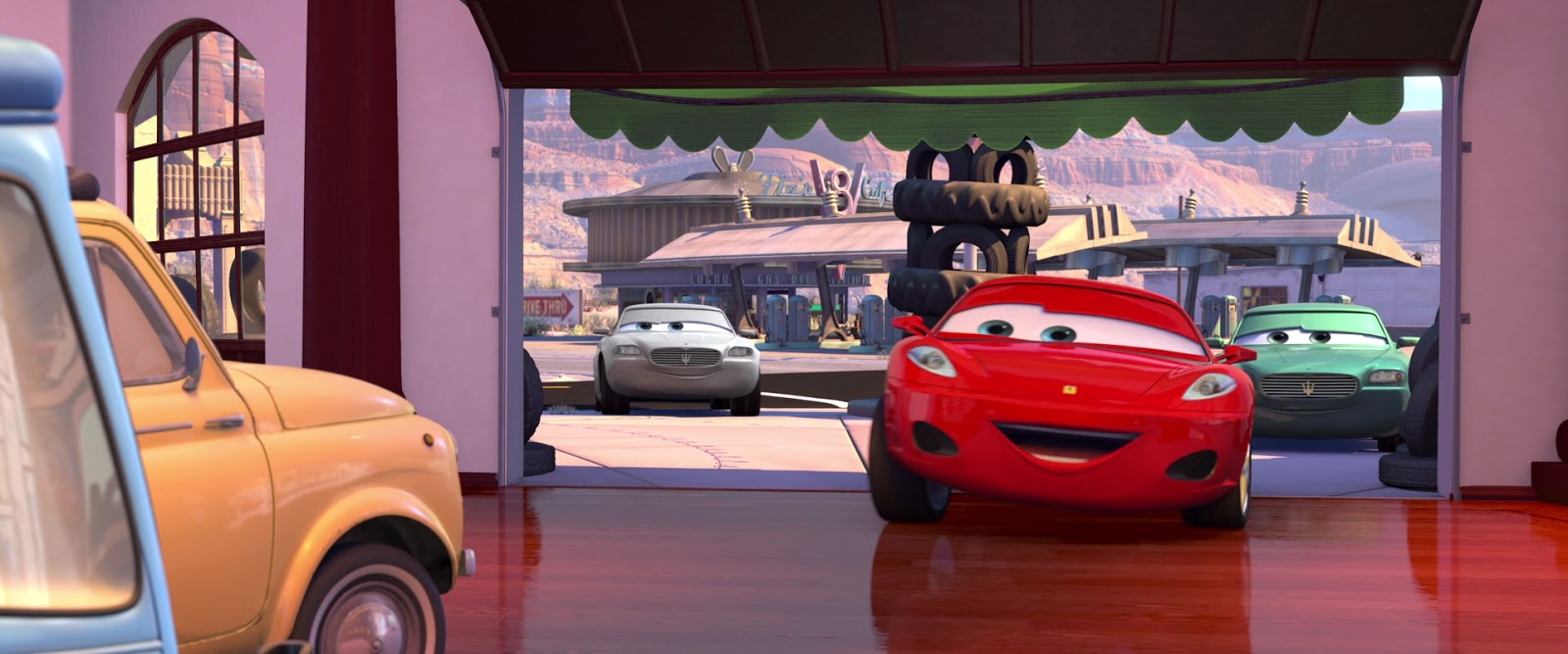 Dan the Pixar Fan: Cars: Antonio Veloce Eccellente