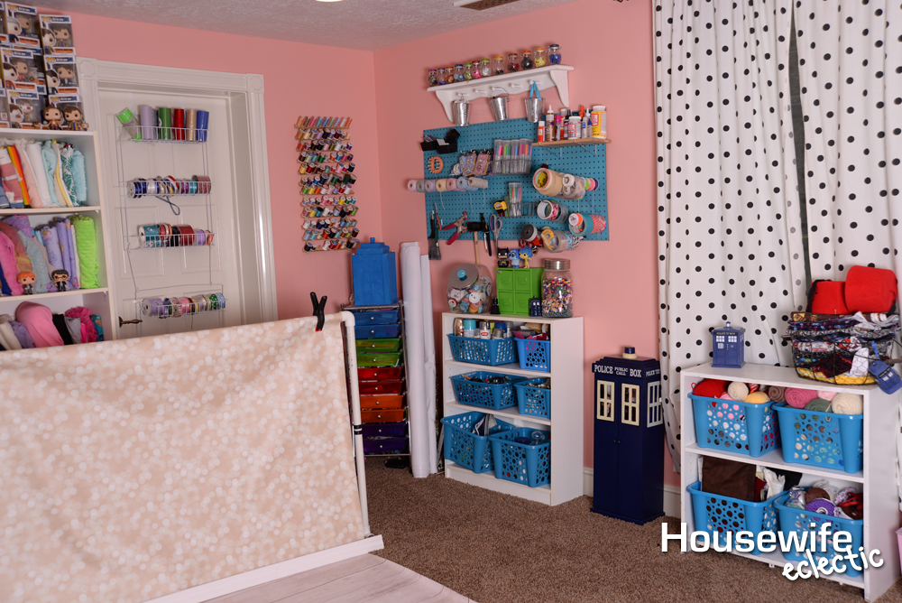 Doctor Who Craft Room Tour Housewife Eclectic