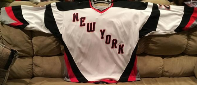 Eric Boulton- Jersey off the Back Jersey Auction-New York