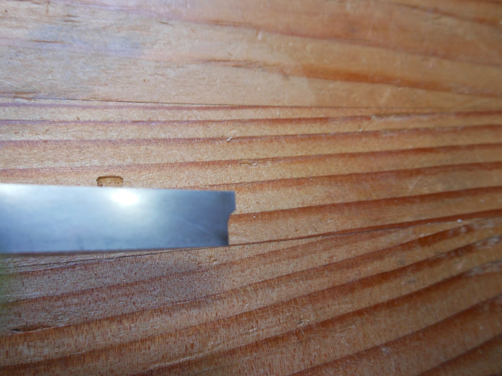 Chipped chisel