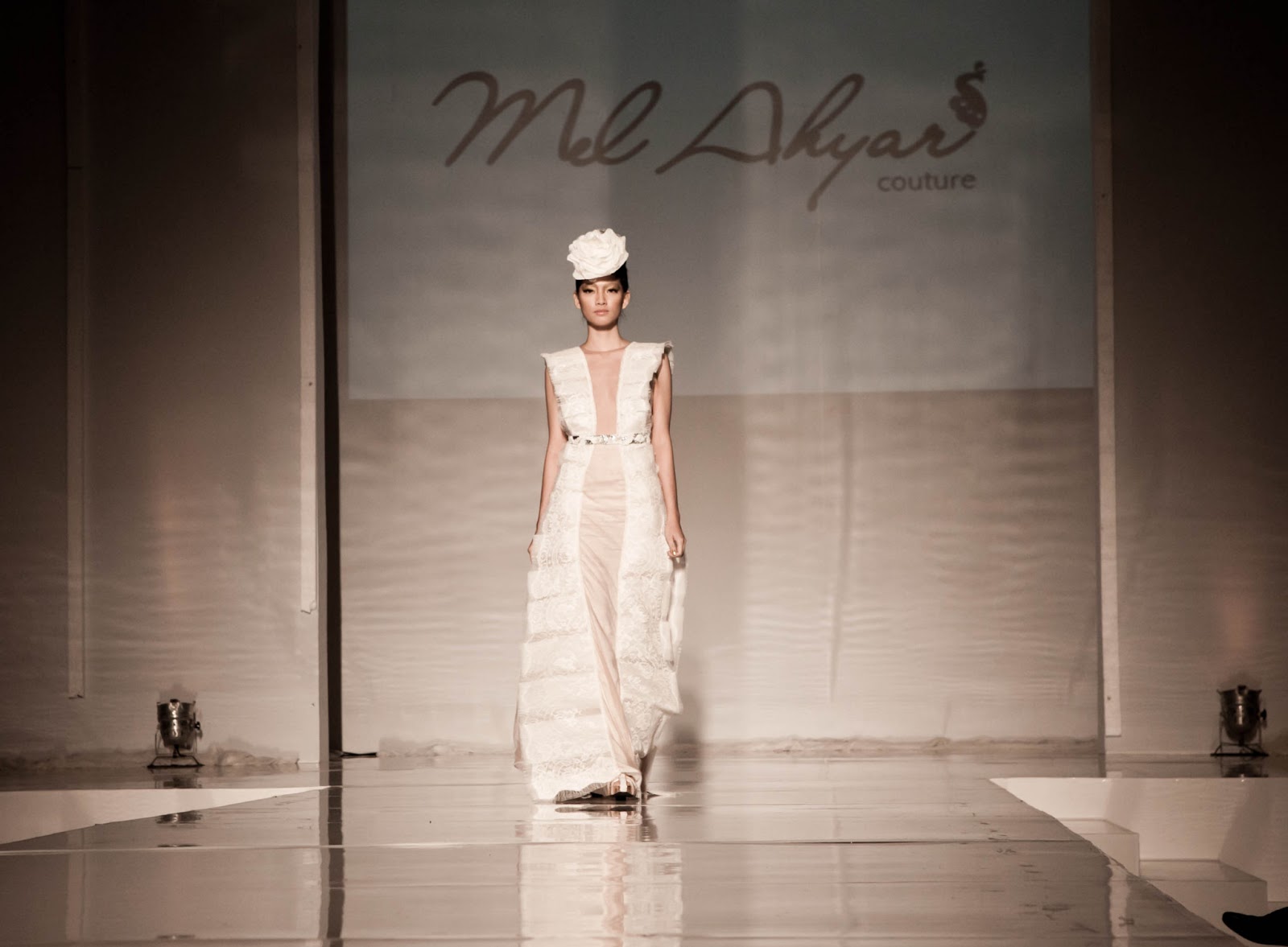 I AM FASHION !!!: Mel Ahyar Couture - Bazaar Bridal Week 2013