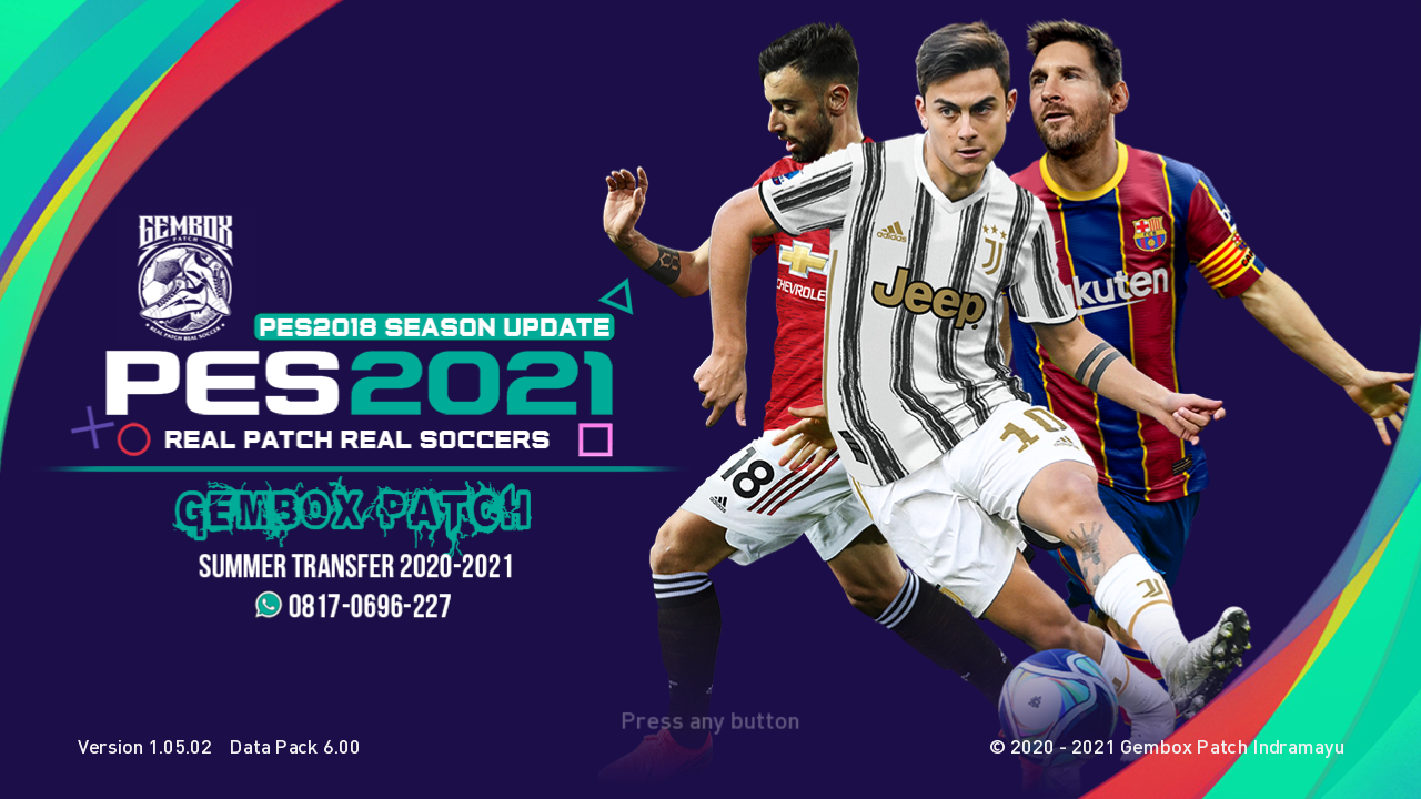 Pes2021 Ps3 Gembox Patch Summer 2020 2021 Pkg Cfw Ofw Hen Fauzi Mobile Games