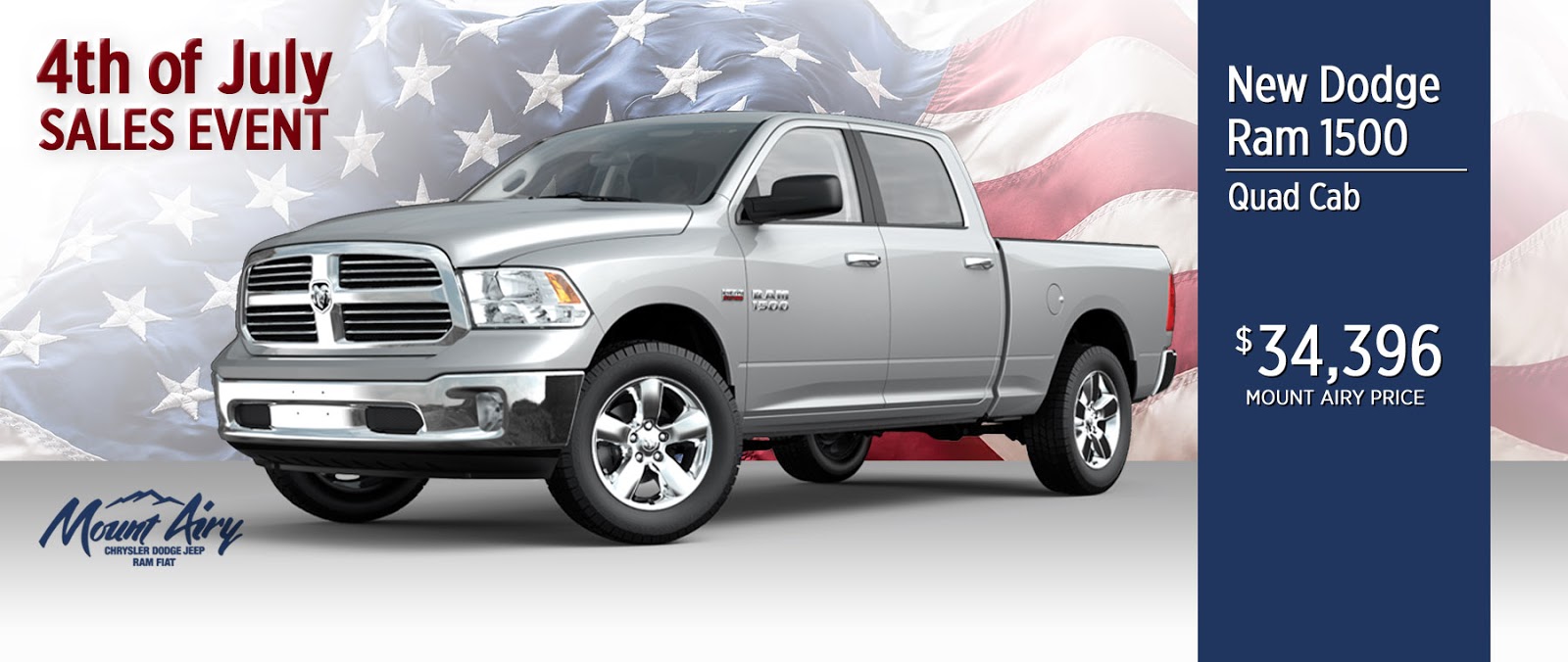 4th of July Sales Event Dodge Ram 1500