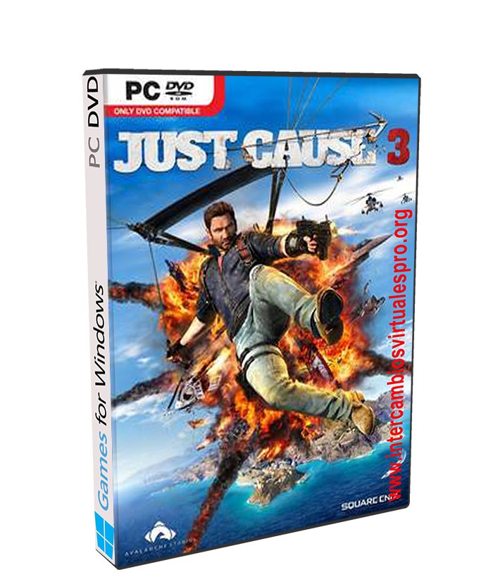Just Cause 3 poster box cover