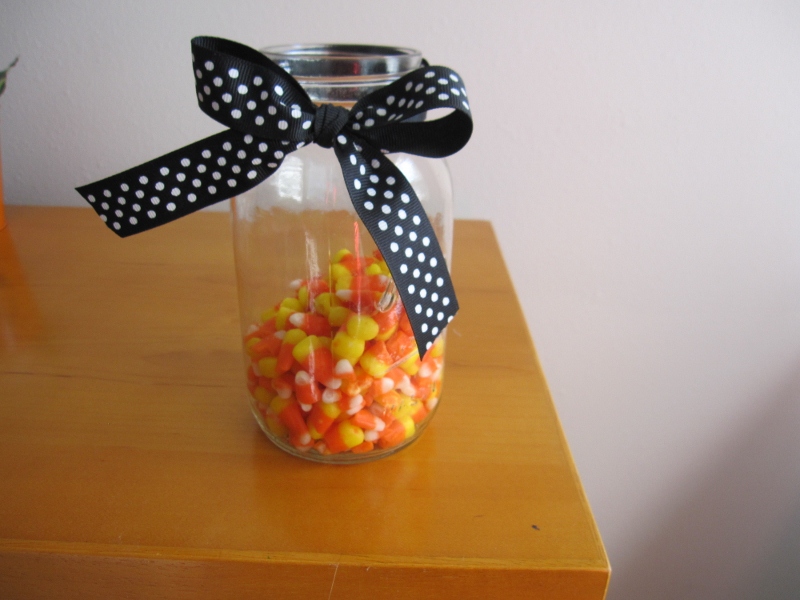 The Beating Hearth: Halloween Candy Jars...Homemade Halloween for Everyone