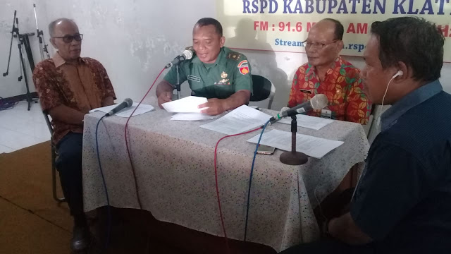 Sukseskan TMMD Reguler ke-105 Tahun 2019 RSPD Gelar Talkshow Bersama Dandim Klaten Sukseskan TMMD Reguler ke-105 Tahun 2019 RSPD Gelar Talkshow Bersama Dandim Klaten