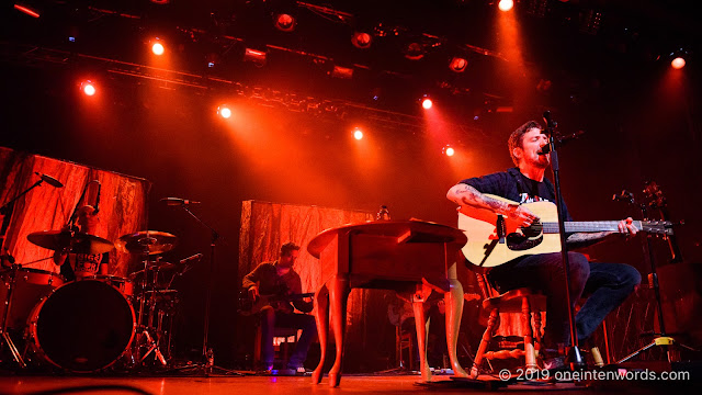 Frank Turner and The Sleeping Souls at The Queen Elizabeth Theatre on October 10, 2019 Photo by John Ordean at One In Ten Words oneintenwords.com toronto indie alternative live music blog concert photography pictures photos nikon d750 camera yyz photographer