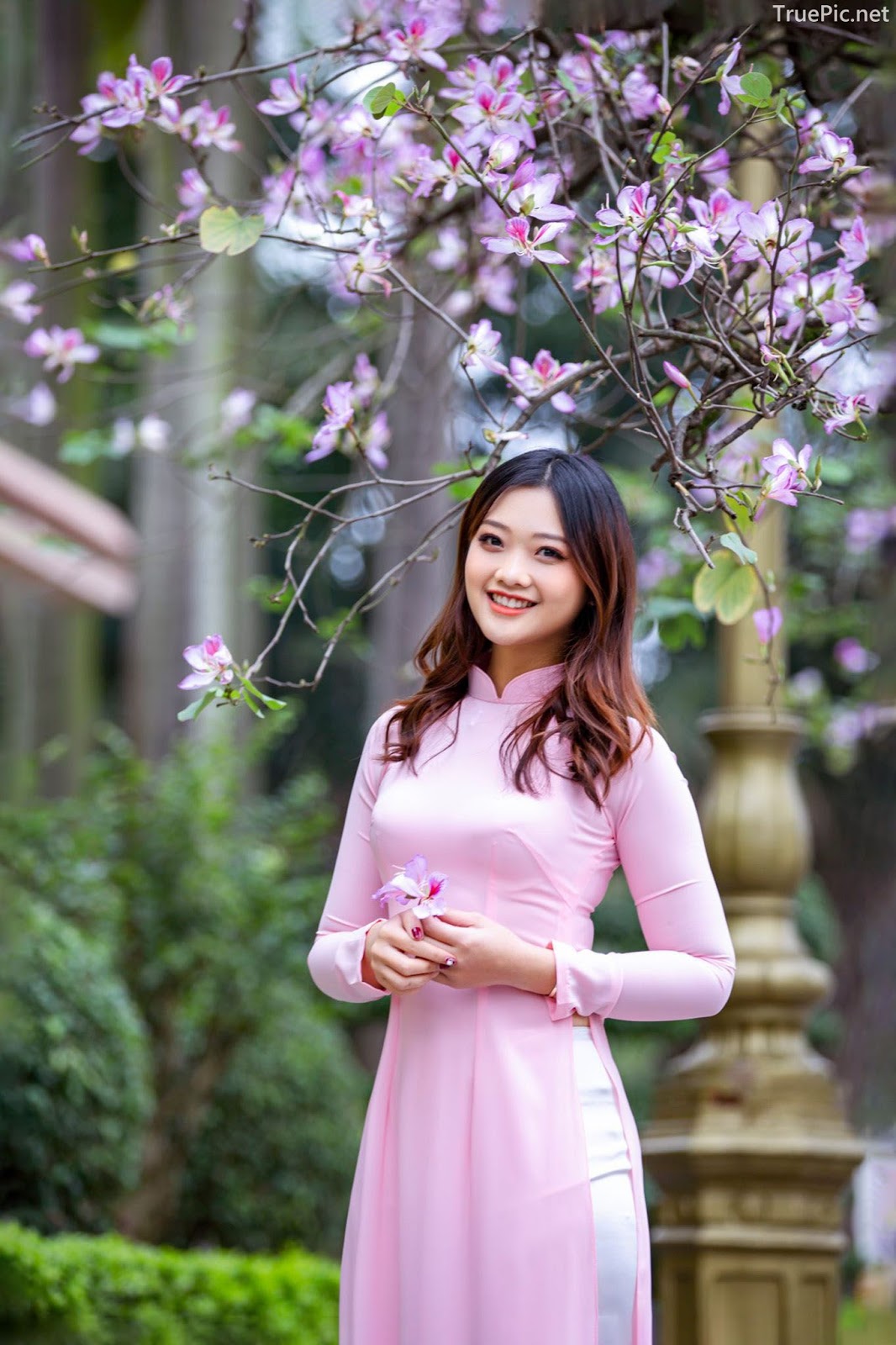 Dreamy purple of Ao Dai - Gentle and Soft of beautiful girls - Vietnamese traditional dress