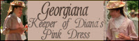 Keeper of Diana's Pink Dress - Georgiana