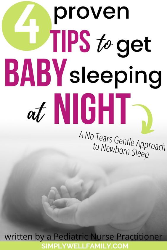 Baby Sleep Treatment How to get baby through rem sleep