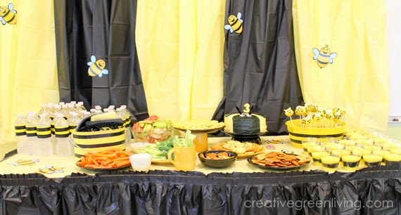 bee party food ideas