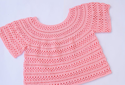 1 - Crochet Imagen Cuerpo de blusa y jarsey a crochet por Majovel Crochet