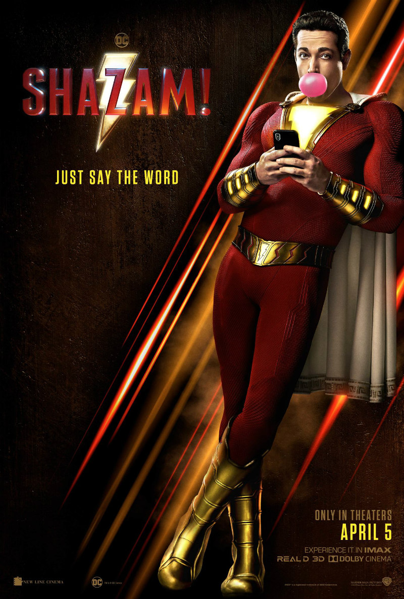 shazam movie poster