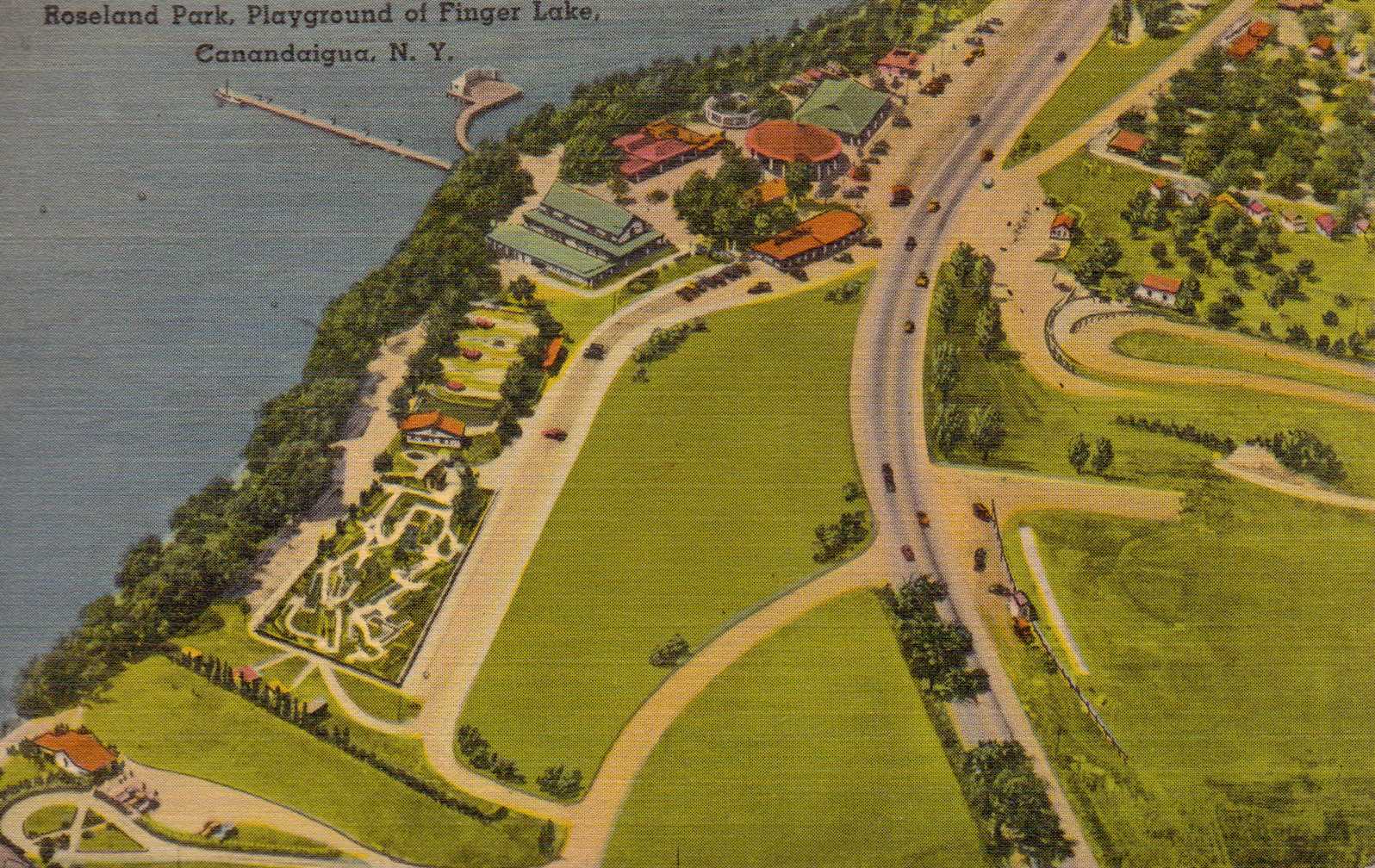 New York State of Mind ROSELAND PARK, CANANDAIGUA, NY A MEMORY NOW