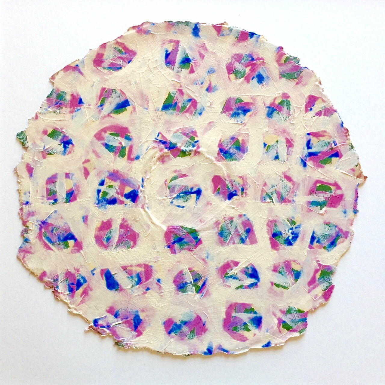 A Painting Day: Plate Series - Cake Plate - Ruth Andre
