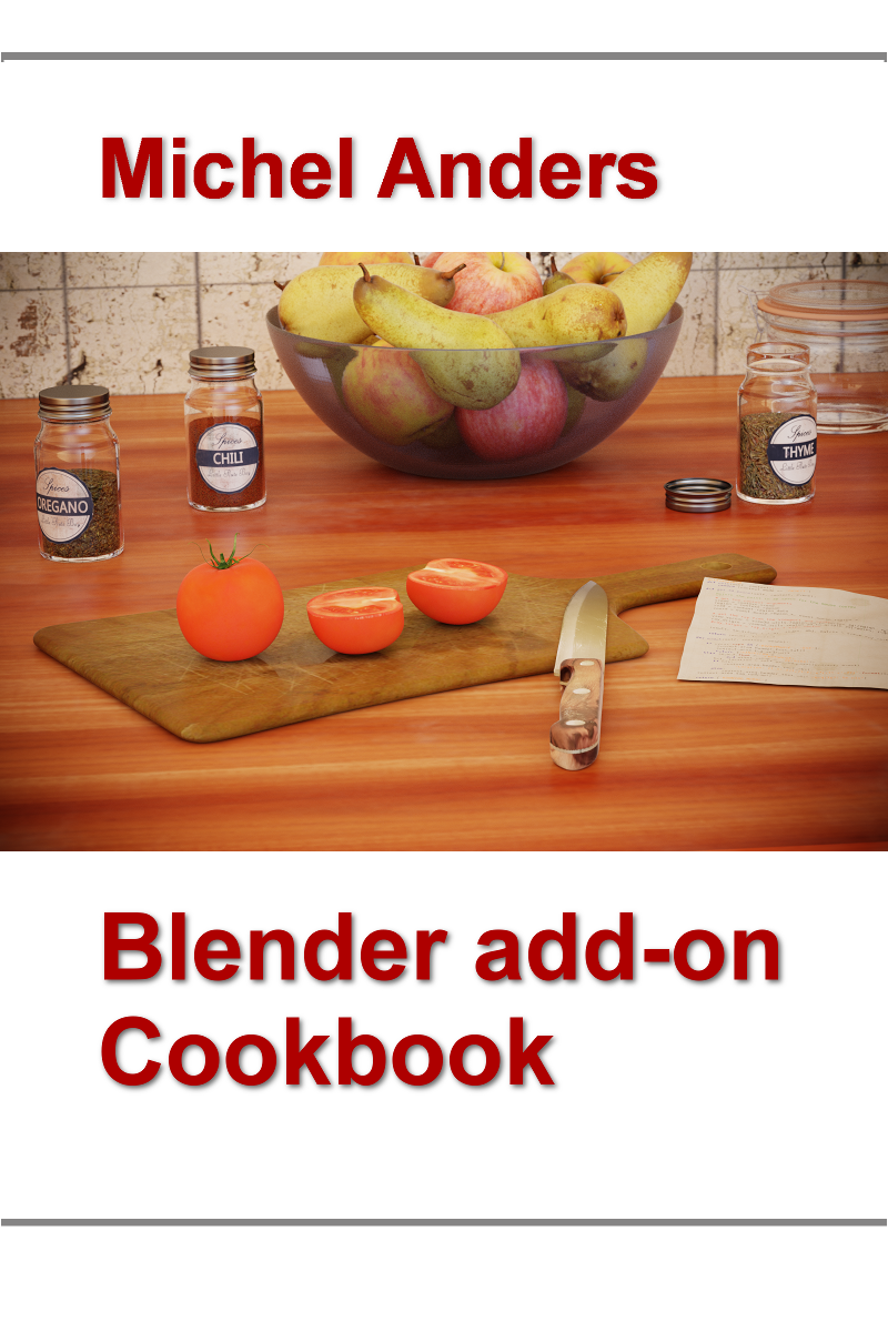 Small Blender Things Blender Addon Cookbook
