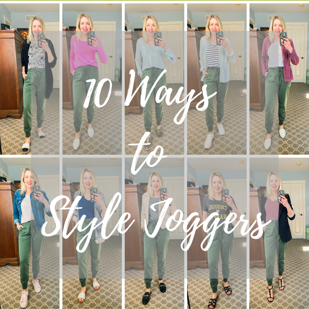 10 ways to style joggers