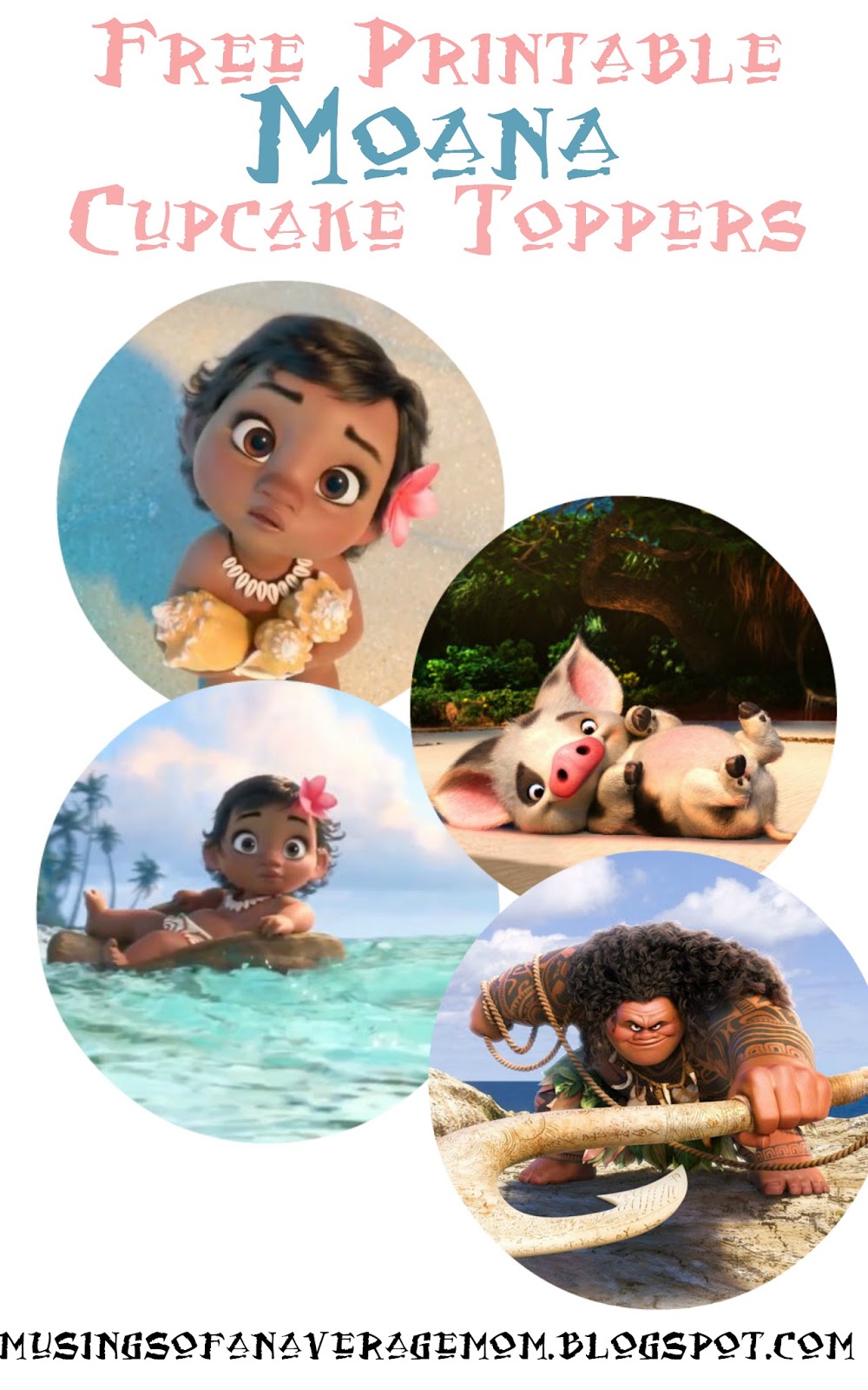 Free Moana Printables For Party