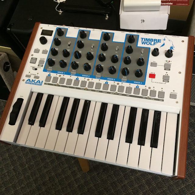 MATRIXSYNTH Akai Timbre Wolf Analog Synthesizer with Original Box