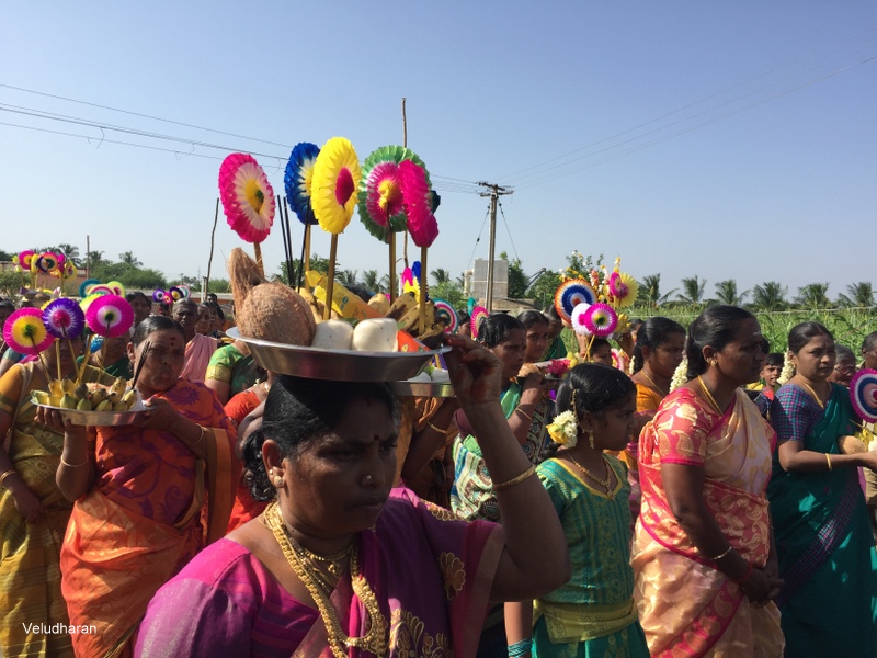 VELUDHARAN's TEMPLES VISIT : Sri Veeramathi Amman Temple / ஸ்ரீ வீரமாத்தி  அம்மன் கோயில், Talguni, near Gobichettipalayam, Erode District, Tamil Nadu.  - Annual festival - 2017