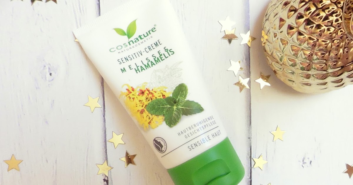 Krem do cery wrażliwej z melisą i oczarem wirginijskim Cosnature, czyli natura w tubce