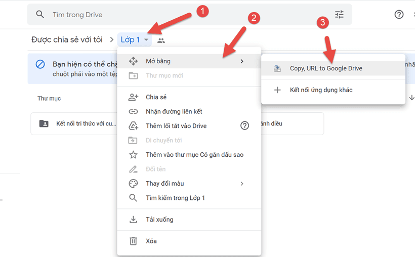 Cách Copy File Google Drive Người Khác Về Google Drive Của Mình
