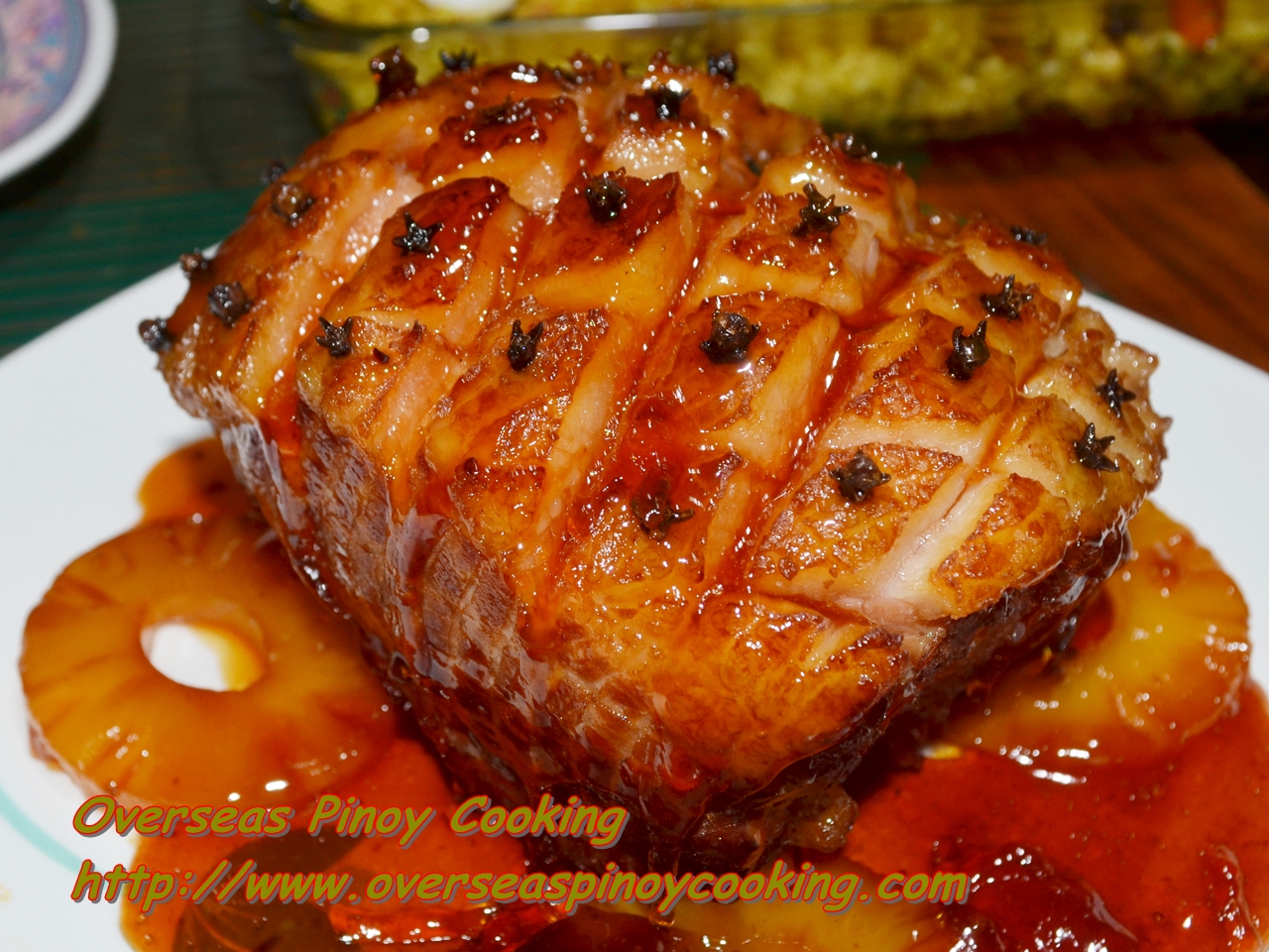 Pinoy Pineapple Honey Glazed Ham