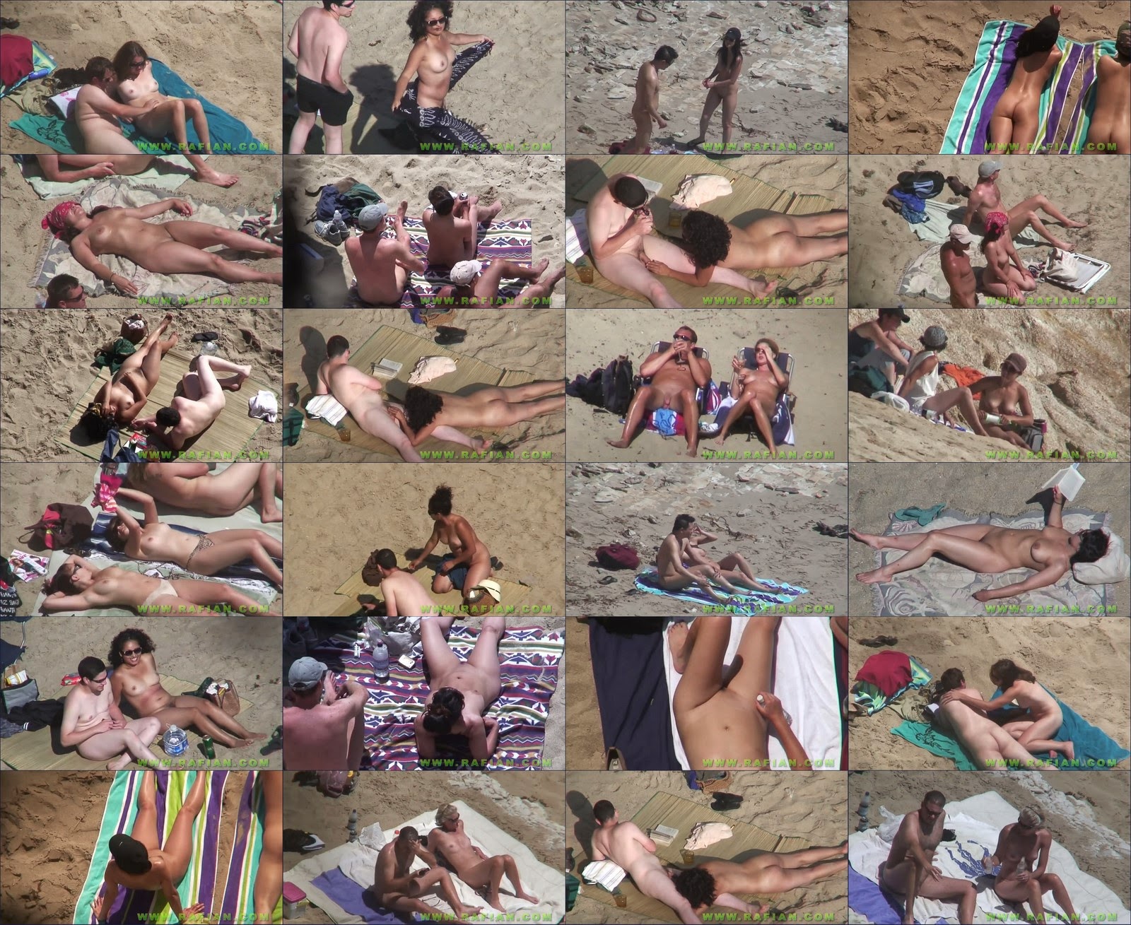 Голые секс пляжи 2014. Часть 12 / Nude & sex on the beach 2014. Part-12.