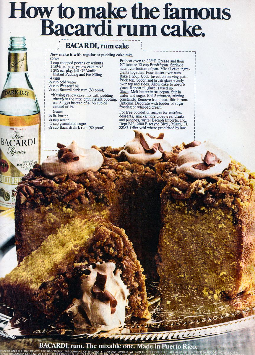 Dying for Chocolate MOCHA RUM CAKE National Rum Day!