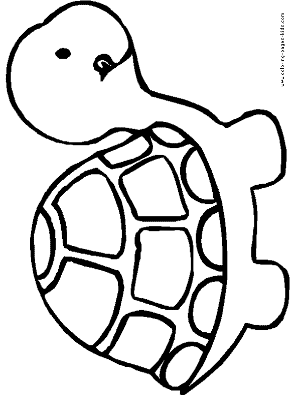 Funny Turtle Coloring Pages 2011