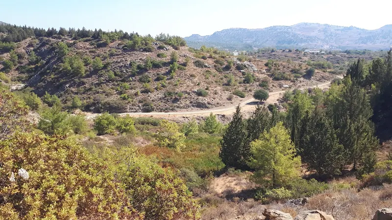 View back down the valley