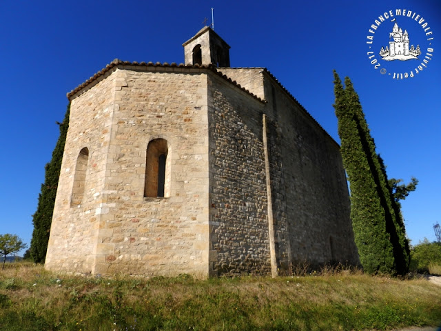 SAINT-PAULET-DE-CAISSON (30) - Chapelle romane Saint-Agns