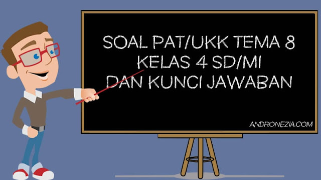 Soal PAT/UKK Tema 8 Kelas 4 Tahun 2021